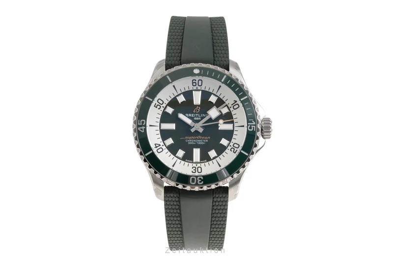 Breitling Superocean steel automatic men's watch A17376A31L1S1 LP: 5550EUR [2603714]