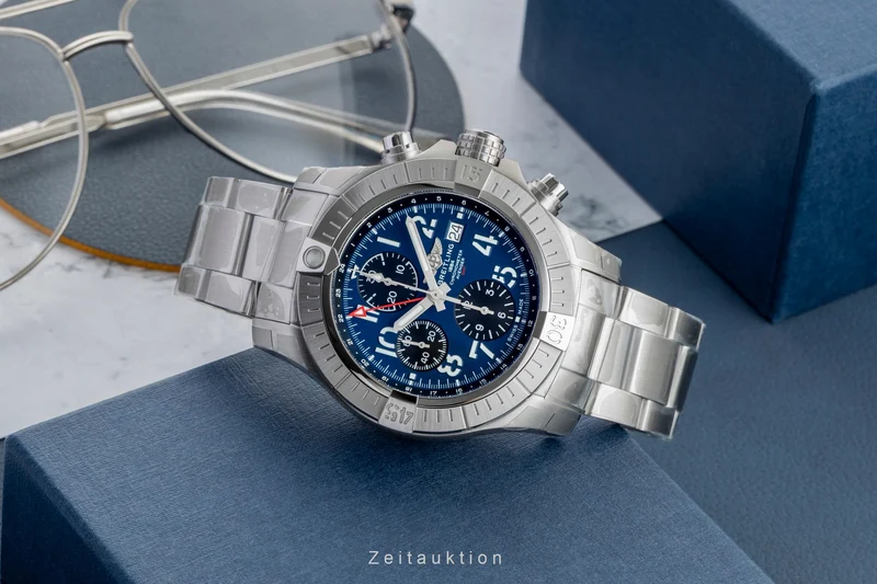 Breitling Avenger chronograph steel automatic men's watch A24315101C1A1 LP: 7400EUR [2603640]