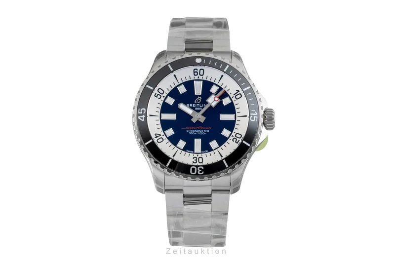 Breitling Superocean steel automatic men's watch A17376211C1A1 LP: 5750EUR [2603706]