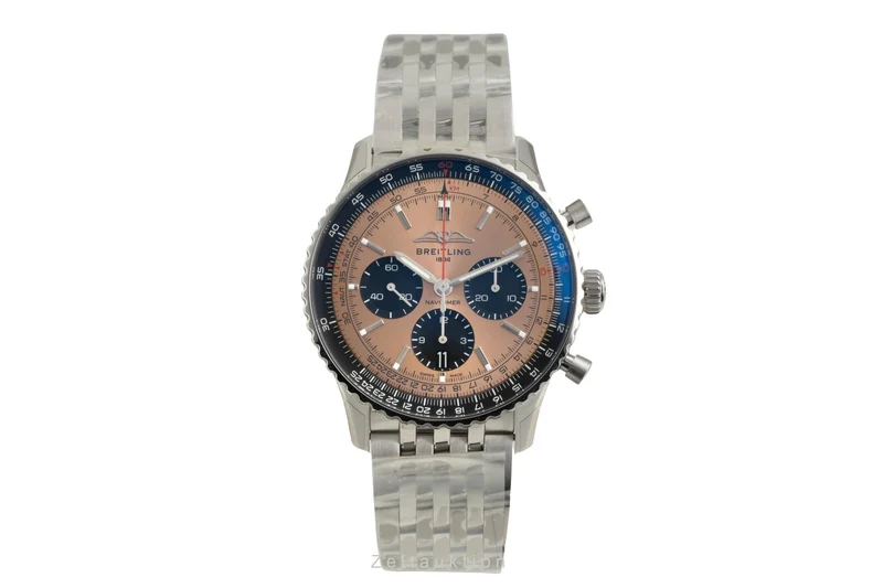 Breitling Navitimer 01 chronograph steel automatic men's watch AB0138241K1A1 LP: 9850EUR [2603684]