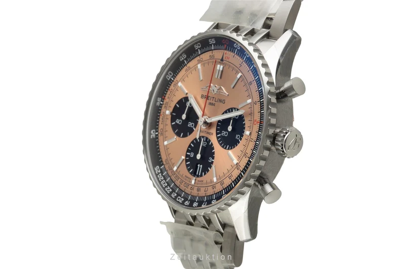 Breitling Navitimer 01 chronograph steel automatic men's watch AB0138241K1A1 LP: 9850EUR [2603684]