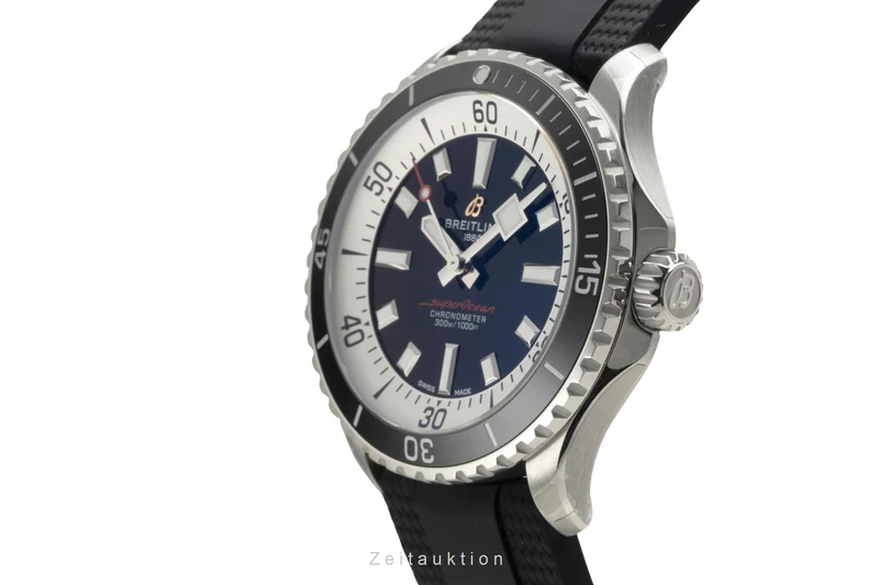Breitling Superocean steel automatic men's watch A17375211B1S1 LP: 5550EUR [2603701]
