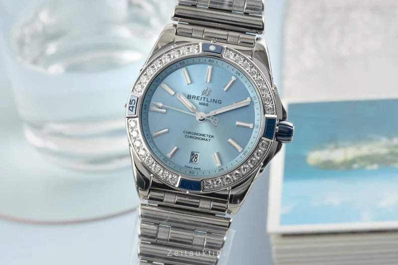 Breitling Chronomat steel automatic women's watch A17356531C1A1 LP: 11750EUR [2603659]