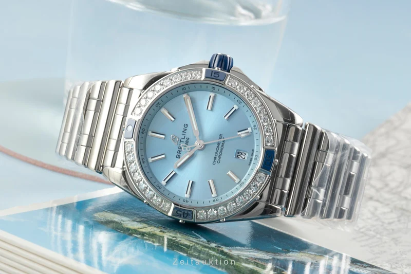 Breitling Chronomat steel automatic women's watch A17356531C1A1 LP: 11750EUR [2603659]