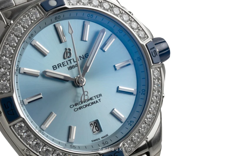 Breitling Chronomat steel automatic women's watch A17356531C1A1 LP: 11750EUR [2603659]