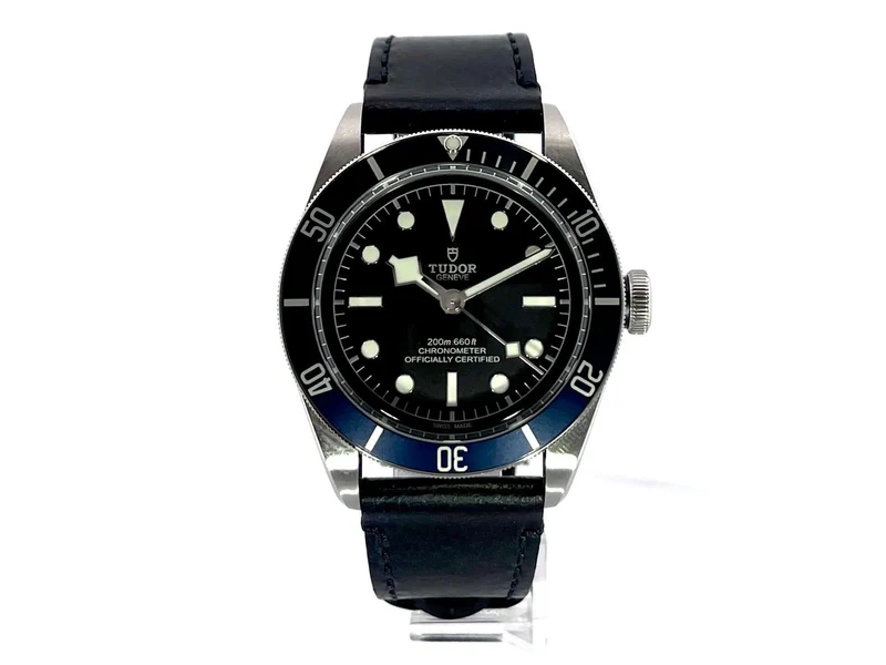 Tudor Heritage Black Bay 79230B-0007 Lederband