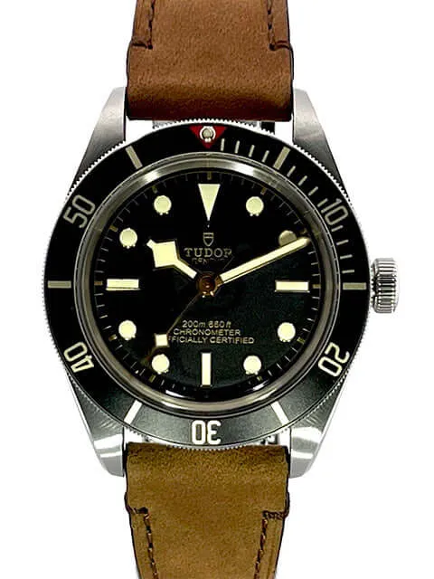 Tudor Heritage Black Bay Fifty-Eight 79030N Leder LC100 aus 2020