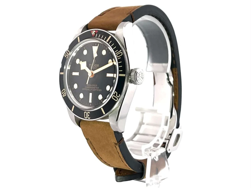 Tudor Heritage Black Bay Fifty-Eight 79030N Leder LC100 aus 2020