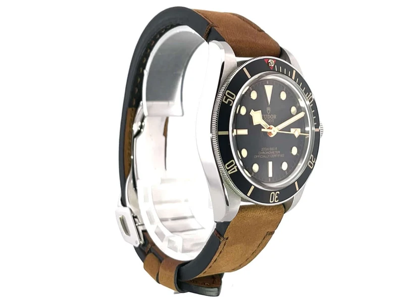 Tudor Heritage Black Bay Fifty-Eight 79030N Leder LC100 aus 2020
