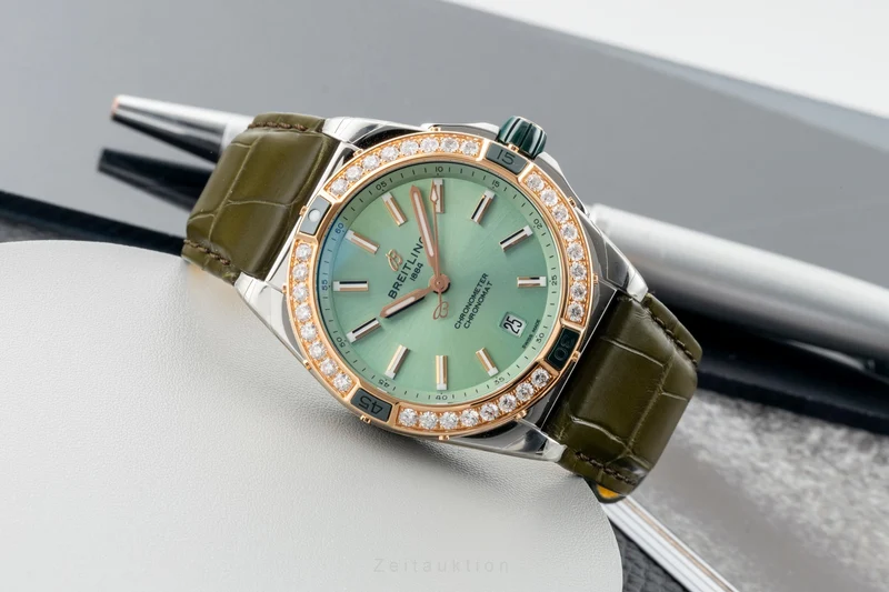 Breitling Chronomat steel / gold automatic women's watch U17356531L1P1 LP: 13850EUR [2603669]