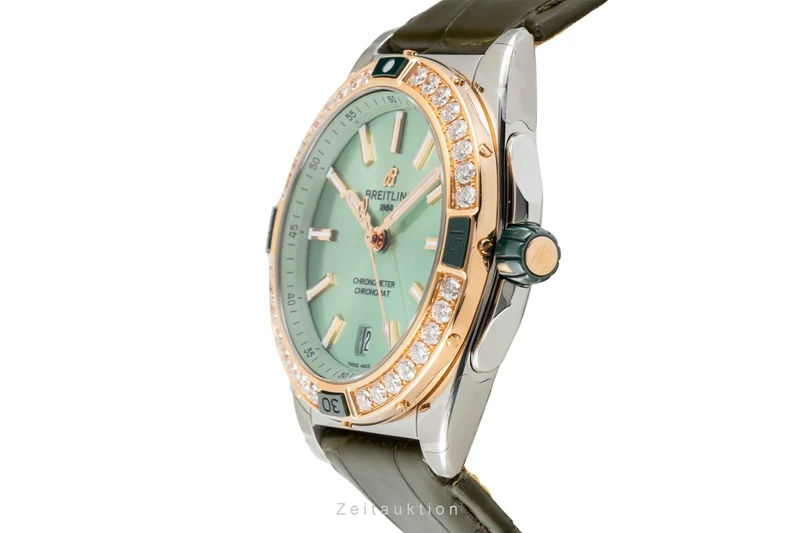 Breitling Chronomat steel / gold automatic women's watch U17356531L1P1 LP: 13850EUR [2603669]
