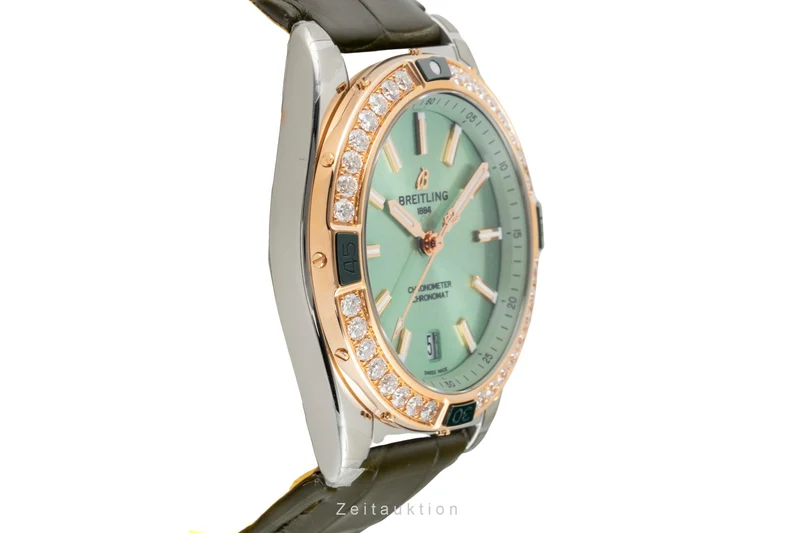 Breitling Chronomat steel / gold automatic women's watch U17356531L1P1 LP: 13850EUR [2603669]