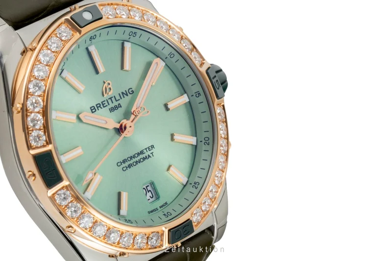 Breitling Chronomat steel / gold automatic women's watch U17356531L1P1 LP: 13850EUR [2603669]