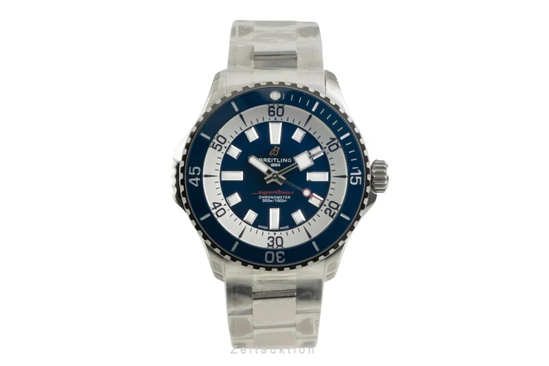 Breitling Superocean steel automatic men's watch A17378E71C1A1 LP: 5750EUR [2603716]