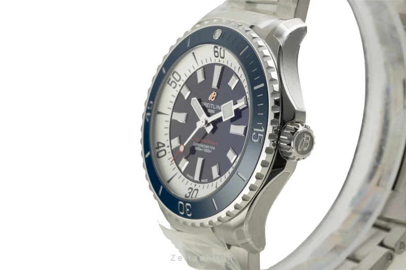 Breitling Superocean steel automatic men's watch A17378E71C1A1 LP: 5750EUR [2603716]