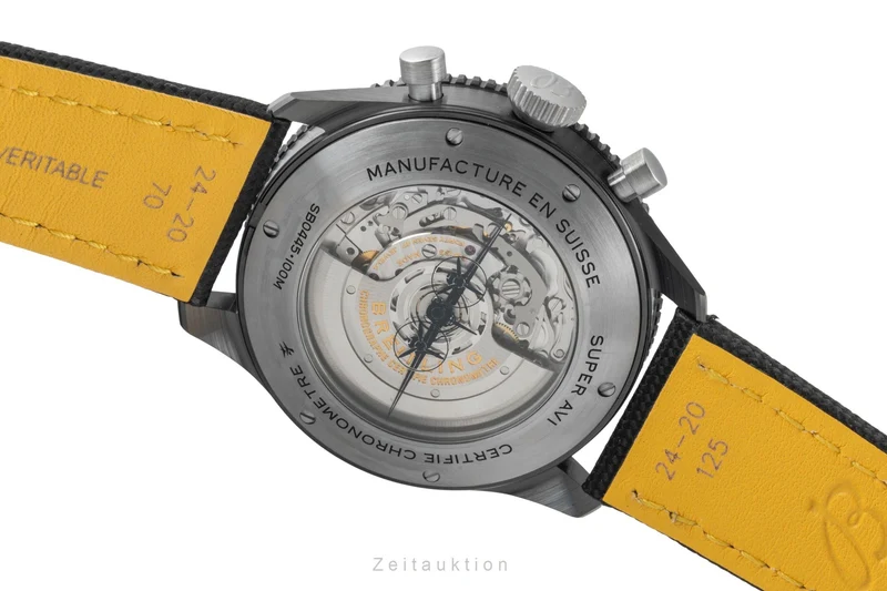 Breitling Super Avi chronograph ceramic automatic men's watch SB04451A1B1X1 LP: 12750EUR [2603672]