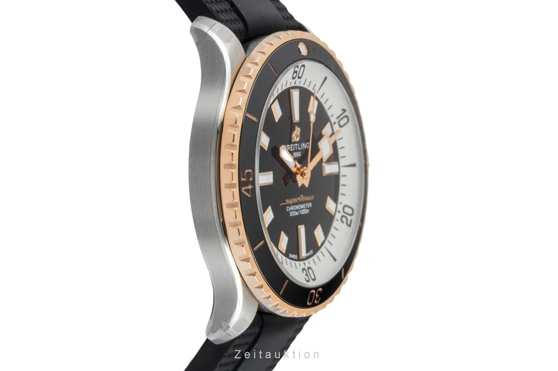 Breitling Superocean steel / gold automatic men's watch U17375211B1S1 LP: 7900EUR [2603707]