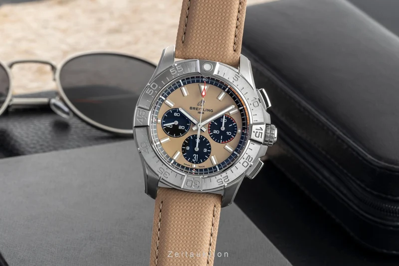 Breitling Avenger chronograph steel automatic men's watch AB0147101A1X1 LP: 7050EUR [2603615]