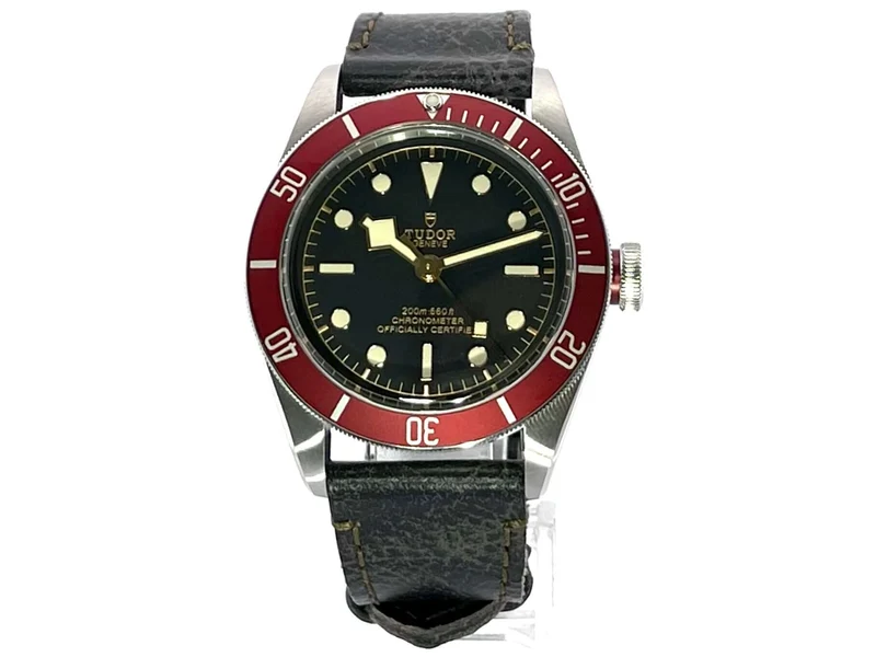 Tudor Heritage Black Bay 79230R-0011 Lederband aus 2021