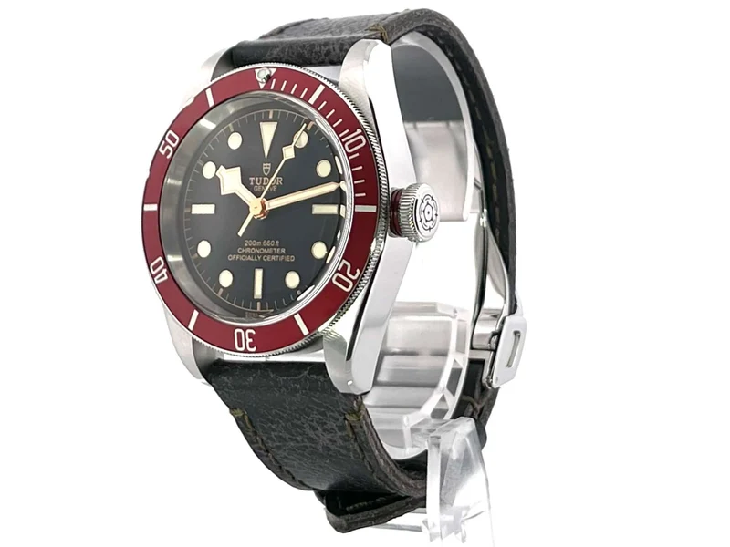 Tudor Heritage Black Bay 79230R-0011 Lederband aus 2021