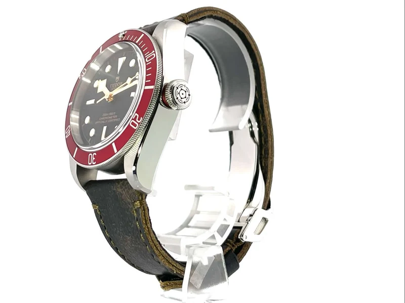 Tudor Heritage Black Bay 79230R-0011 Lederband D-Papiere aus 2021
