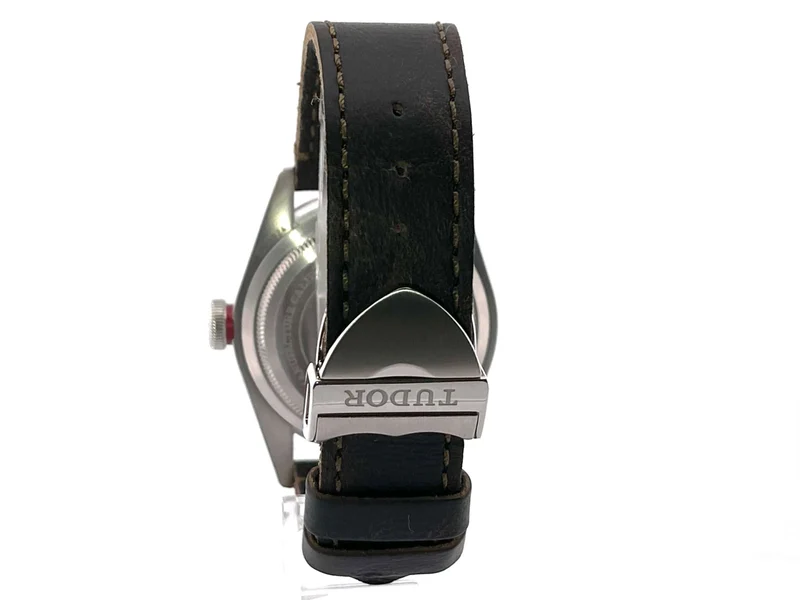 Tudor Heritage Black Bay 79230R-0011 Lederband D-Papiere aus 2021