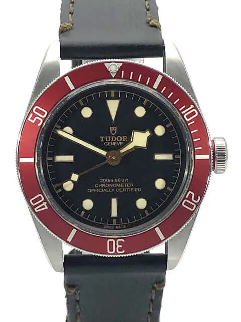 Tudor Heritage Black Bay 79230R-0011 Lederband aus 2020