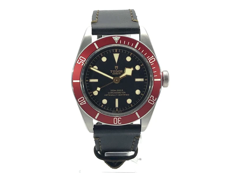 Tudor Heritage Black Bay 79230R-0011 Lederband aus 2020