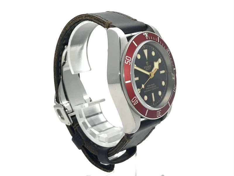 Tudor Heritage Black Bay 79230R-0011 Lederband aus 2020