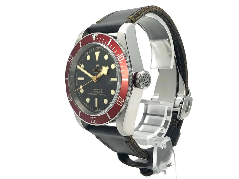 Tudor Heritage Black Bay 79230R-0011 Lederband aus 2020