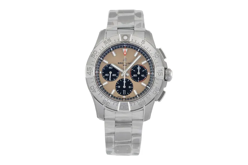 Breitling Avenger chronograph steel automatic men's watch AB0147101A1A1 LP: 7350EUR [2603620]