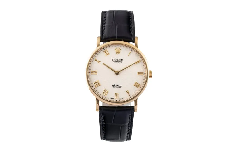 Rolex Cellini 18 ct gold manual winding men's watch 5112 [2602677]