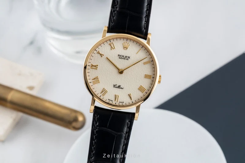 Rolex Cellini 18 ct gold manual winding men's watch 5112 [2602677]