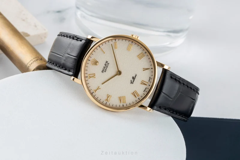 Rolex Cellini 18 ct gold manual winding men's watch 5112 [2602677]
