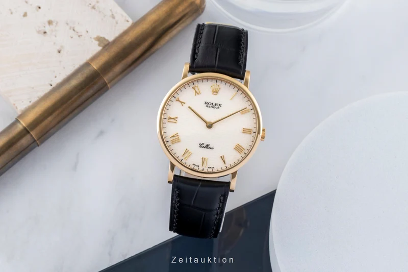 Rolex Cellini 18 ct gold manual winding men's watch 5112 [2602677]