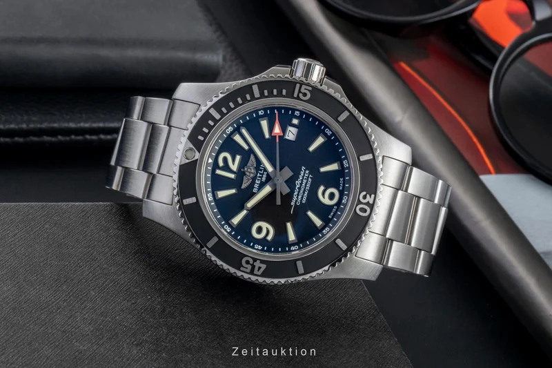 Breitling Superocean steel automatic men's watch A17367D71B1A1 [2603138]