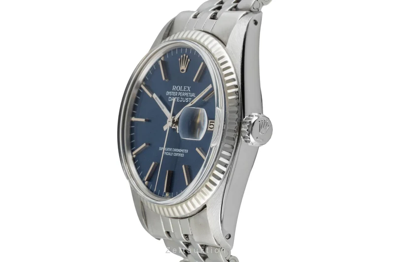 Rolex Datejust steel / white gold automatic men's watch 16030 Vintage [2602918]