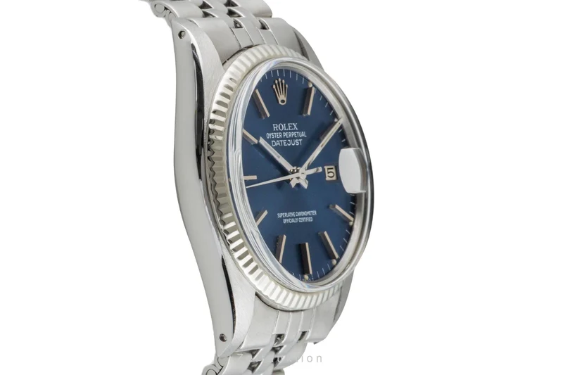 Rolex Datejust steel / white gold automatic men's watch 16030 Vintage [2602918]
