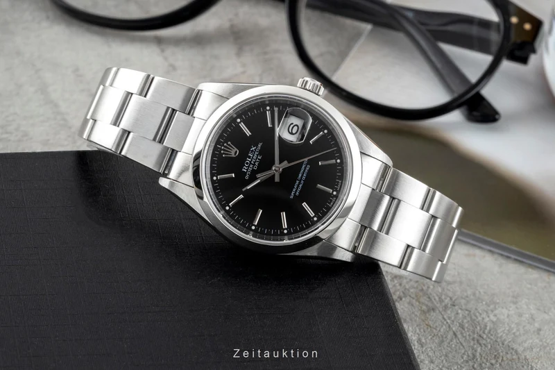 Rolex Date steel automatic men's watch 15200 [2603106]