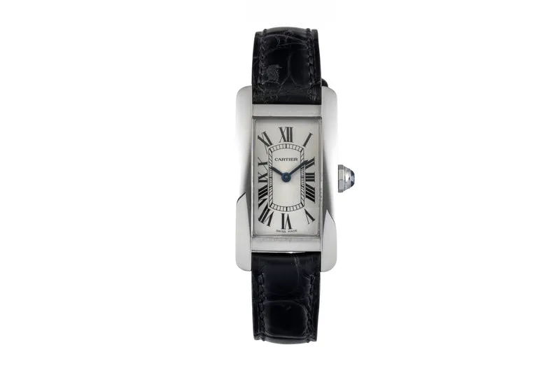 Cartier Tank Américaine steel quartz women's watch WSTA0043 [2603087]