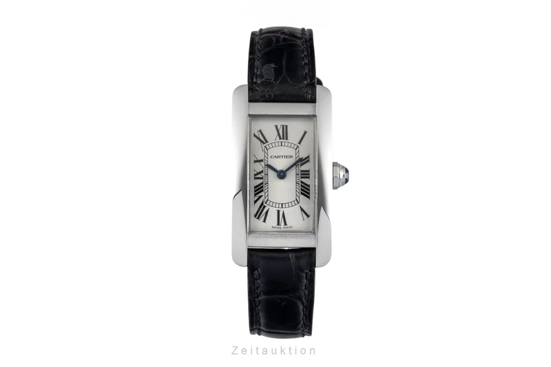 Cartier Tank Américaine steel quartz women's watch WSTA0043 [2603087]