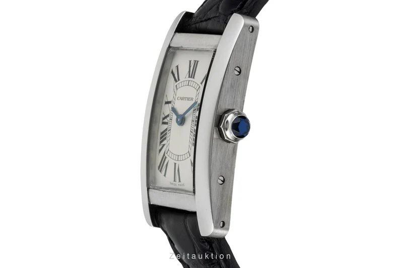 Cartier Tank Américaine steel quartz women's watch WSTA0043 [2603087]