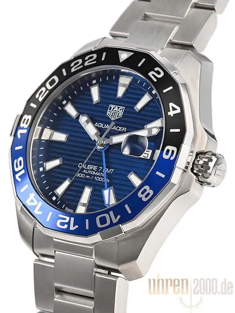 TAG Heuer Aquaracer Calibre 7 GMT WAY201T.BA0927