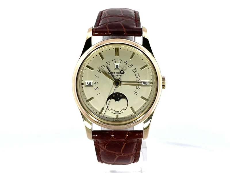 Patek Philippe Retrograde Perpetual Calendar Gelbgold 5050J