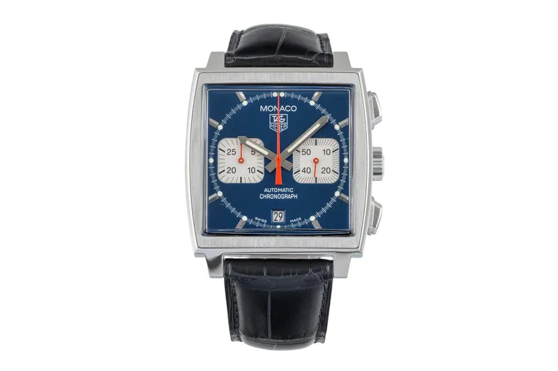 Tag Heuer Monaco chronograph steel automatic men's watch CW2113-0 [2602935]