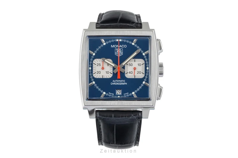 Tag Heuer Monaco chronograph steel automatic men's watch CW2113-0 [2602935]