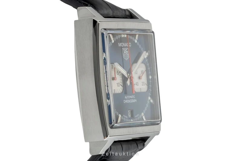 Tag Heuer Monaco chronograph steel automatic men's watch CW2113-0 [2602935]