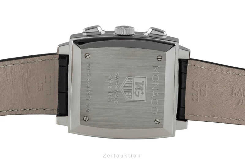 Tag Heuer Monaco chronograph steel automatic men's watch CW2113-0 [2602935]