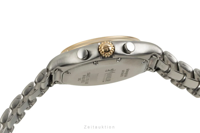 Ebel Le Modulor chronograph steel / gold automatic men's watch E1137241 [2602326]