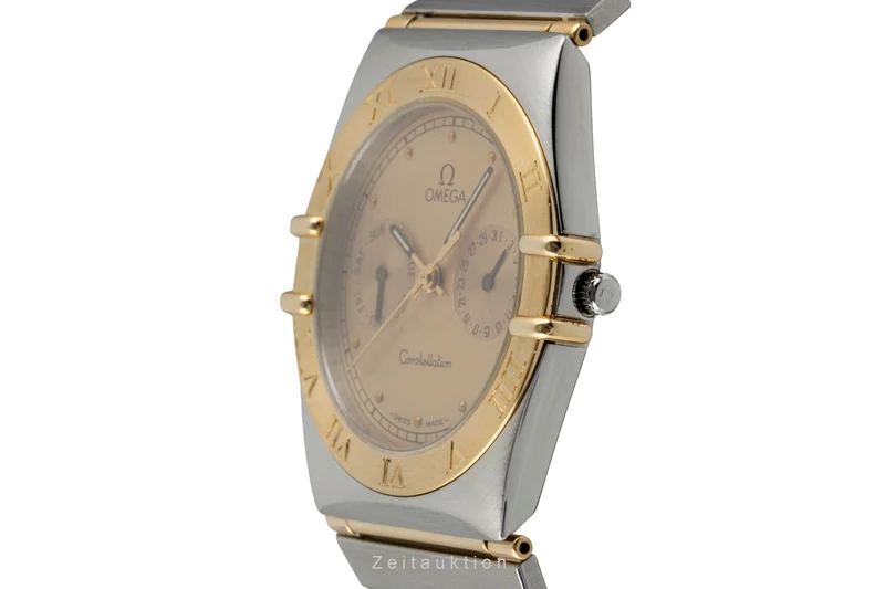 Omega Constellation steel / gold quartz men's watch 396.10.70 , 396.1080 Vintage [2602325]
